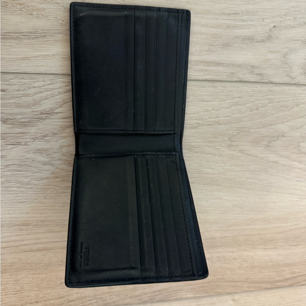 Fendi Blue Wallet with Pink and Blue Patch - Picture 5 of 7